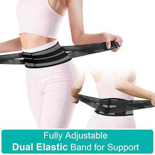 Carica l'immagine nel visualizzatore di Gallery, Light Weight & Breathable Back Brace for Women and Men Lower Back Pain Relief, Lightweight Women Lumbar Back Support Belt, Faja Trabajo Lumbar Para la Espalda Mujer, Herniated Disc, Sciatica and Scoliosis Relief