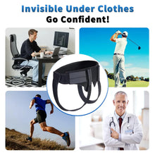Carica l'immagine nel visualizzatore di Gallery, Universal Hernia Belt for Men Women: CutToFit Double/Single Inguinal/Sports Hernia Truss Left Right Rupture Support w/ Ergonomic Groin Straps 4 Compression Pad|Pre&Post Surgery Pain Relief Rehab Brace