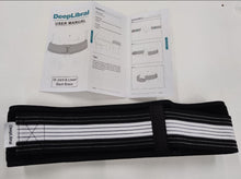 Carica l'immagine nel visualizzatore di Gallery, DeepLibral Back Brace for Lower Back Pain Under Clothes - Relief from Sciatica, Hip and Spine Pain - Breathable & Adjustable Lumbar Support Belt for Home, Work and Exercise