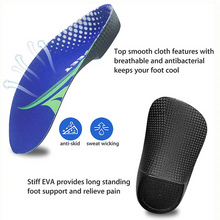 Carica l'immagine nel visualizzatore di Gallery, Orthotic Inserts 3/4 Length - Free Shipping on Orders Over $30