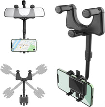 Carica l'immagine nel visualizzatore di Gallery, Universal Rearview Mirror Phone Holder for Car