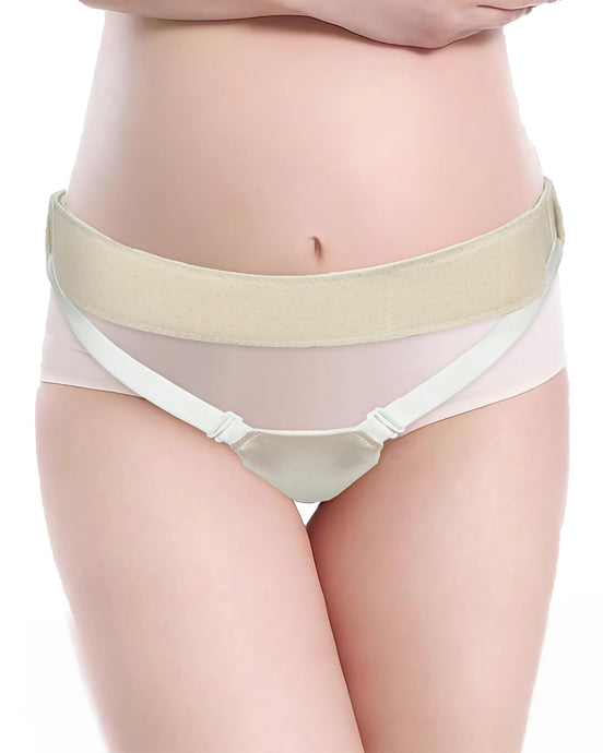 Lightweight Pelvic Support Belt for Pregnancy-Trimmable 2 in 1 Back Brace&Pelvic Floor Band