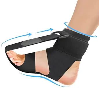 Plantar Fasciitis Night Splint Sock - Customizable Support for Plantar Fascia / Achilles Tendonitis / Heel Pain Relief for Women & Men | Soft Plantar Fascia Brace for Night Sleeping|One Size Fits Most