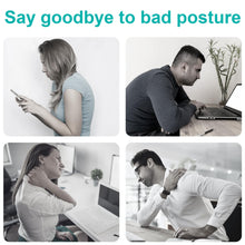 Load image into Gallery viewer, Breathable Posture Corrector for Women Men - Lightweight and Soft Upper Back Brace for Pain Relief from Shoulder, Neck, Clavicle/Upper Spine Straightener Support for Hunchback Bad Posture Under Clothes