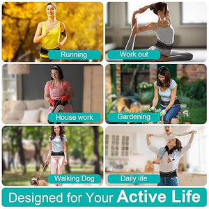 Light Weight & Breathable Back Brace for Women and Men Lower Back Pain Relief, Lightweight Women Lumbar Back Support Belt, Faja Trabajo Lumbar Para la Espalda Mujer, Herniated Disc, Sciatica and Scoliosis Relief
