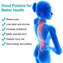 Load image into Gallery viewer, Breathable Posture Corrector for Women Men - Lightweight and Soft Upper Back Brace for Pain Relief from Shoulder, Neck, Clavicle/Upper Spine Straightener Support for Hunchback Bad Posture Under Clothes