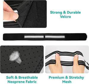 Lightweight Back Brace for Lower Back Pain Under Clothes - Relief from Sciatica, Hip and Spine Pain - Breathable & Adjustable Lumbar Support Belt for Home, Work and Exercise - Suitable for Women&Men