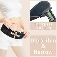 画像をギャラリービューアに読み込む, Breathable Slim Back Brace Belt for Men and Women Under Clothes - Lightweight and Thin Lumbar Support for Lower Back Pain, Sciatica, Herniated Disc and Scoliosis Relief, Dual Adjustable Compression-L