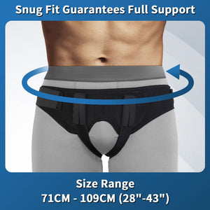 CutToFit™ Hernia Belt - Fit Perfectly: Your Custom Comfort Solution