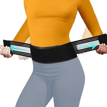 画像をギャラリービューアに読み込む, Lightweight Back Brace for Lower Back Pain Under Clothes - Relief from Sciatica, Hip and Spine Pain - Breathable &amp; Adjustable Lumbar Support Belt for Home, Work and Exercise - Suitable for Women&amp;Men