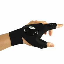 画像をギャラリービューアに読み込む, LED Flashlight Fishing Gloves With Waterproof Lights Gloves Strap